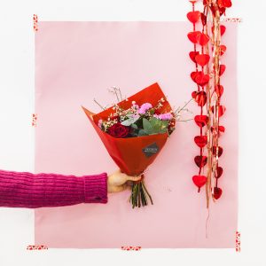 Ramo de 3 rosas vermelhas – Especial Valentines